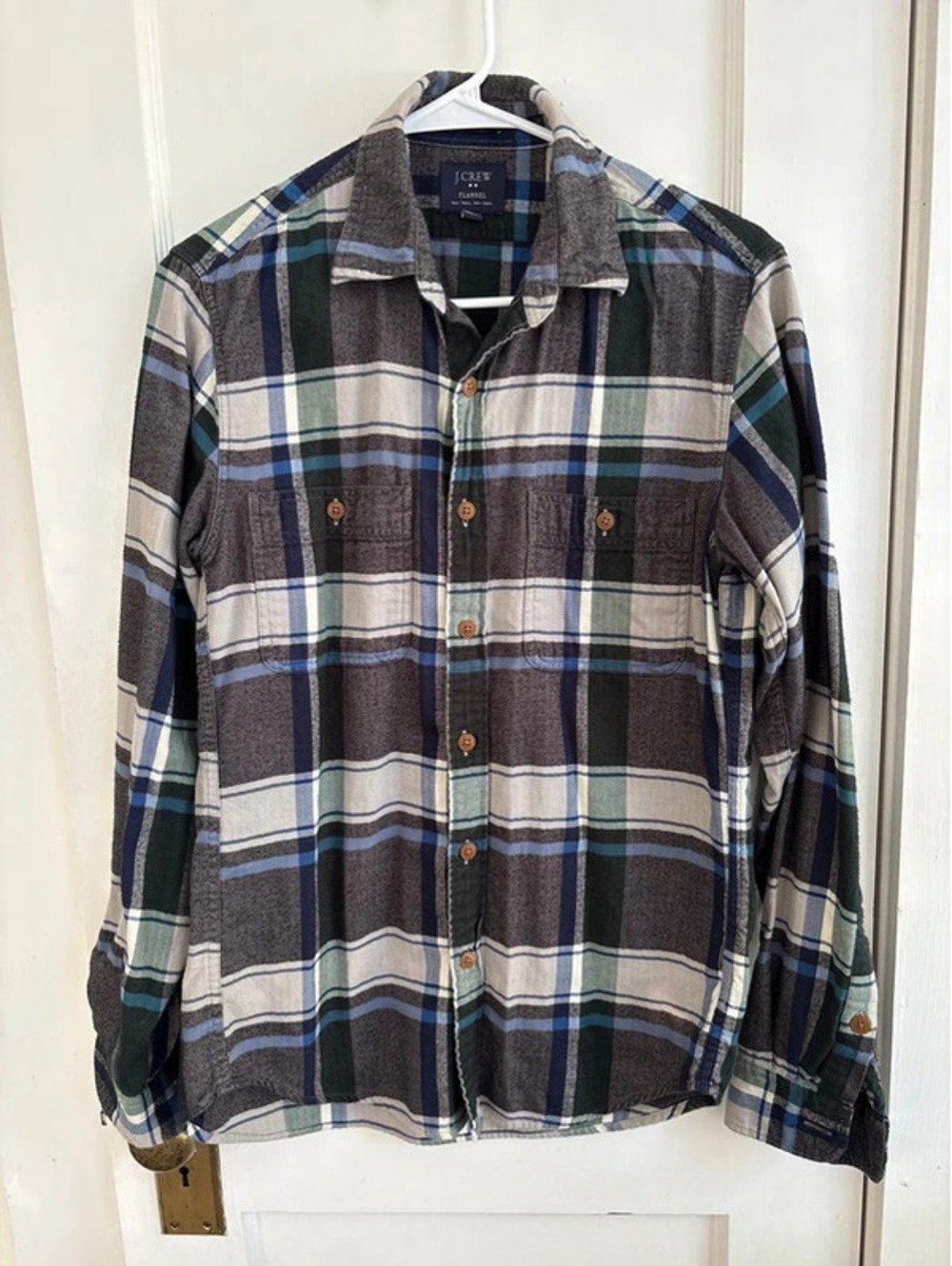 100% cotton J Crew Flannel. US size S